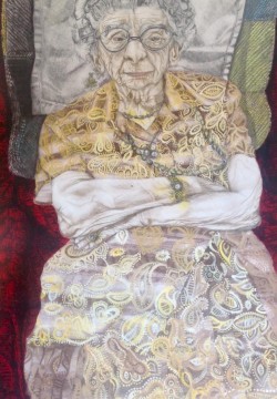 'Ellen Nappy, My Great Grandmother.' I created this from life in my late teens.